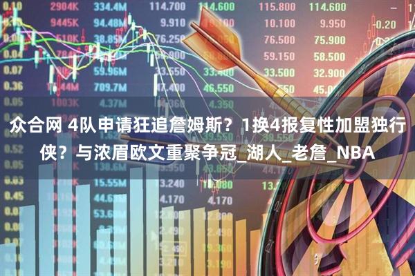 众合网 4队申请狂追詹姆斯？1换4报复性加盟独行侠？与浓眉欧文重聚争冠_湖人_老詹_NBA